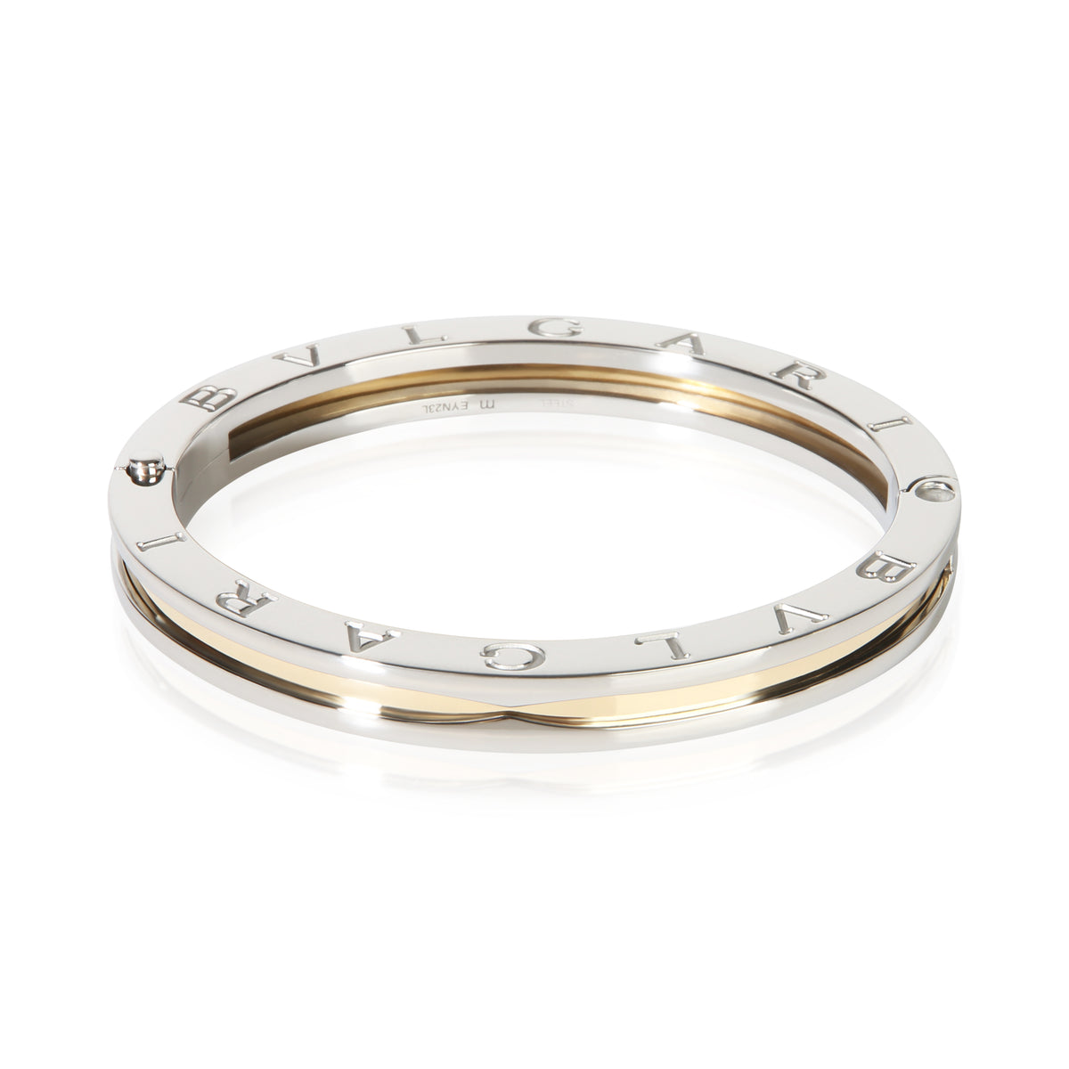 BVLGARI Yellow Gold & Steel B.zero1 Bracelet 4