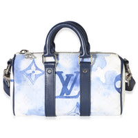Louis Vuitton Blue Monogram Watercolor Keepall XS Handbag id
