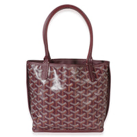 Goyard Burgundy ine Canvas Mini Anjou Handbag 2