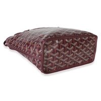 Goyard Burgundy ine Canvas Mini Anjou Handbag 8