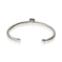 David Yurman Yellow Gold & Sterling Silver Topaz Albion Single Station Bracelet 3