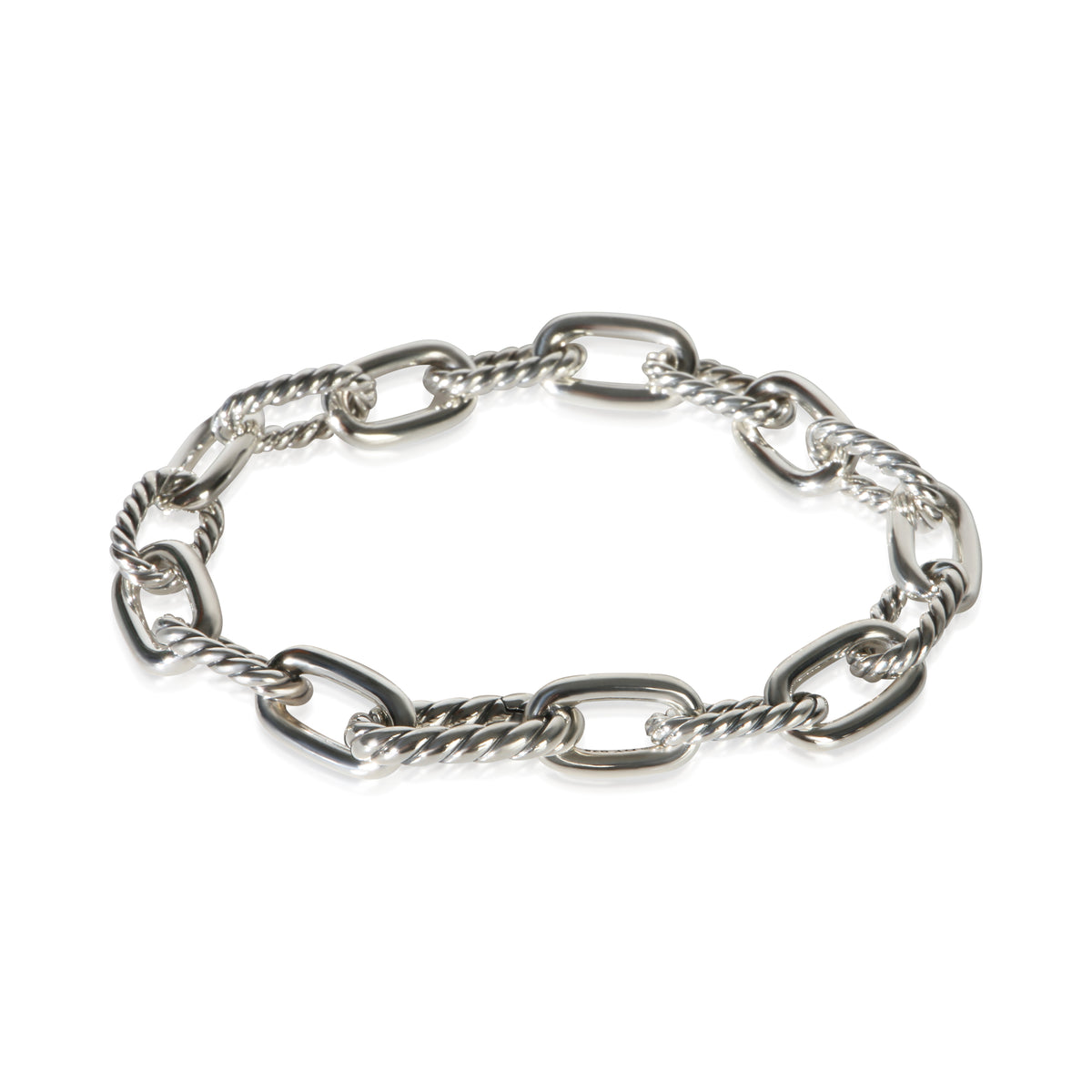 David Yurman Sterling Silver Madison Link Bracelet 3