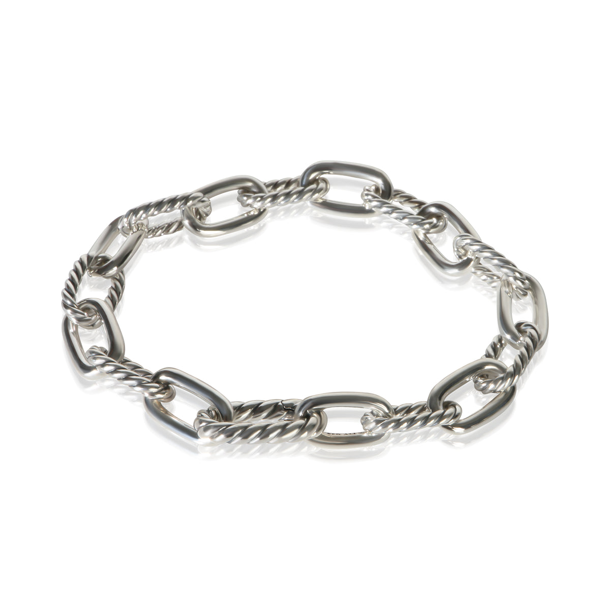 David Yurman Sterling Silver Madison Link Bracelet 4