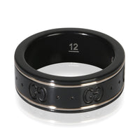 Gucci White Gold Icon Ring 4