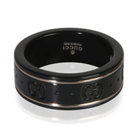 Gucci White Gold Icon Ring fv