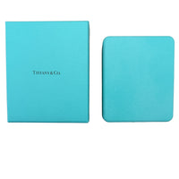 Tiffany & Co. Yellow Gold Diamond Medium Model Lock Earrings box