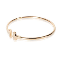Tiffany & Co. Rose Gold Tiffany T Wire Bracelet 2