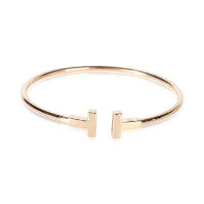Tiffany & Co. Rose Gold Tiffany T Wire Bracelet fv