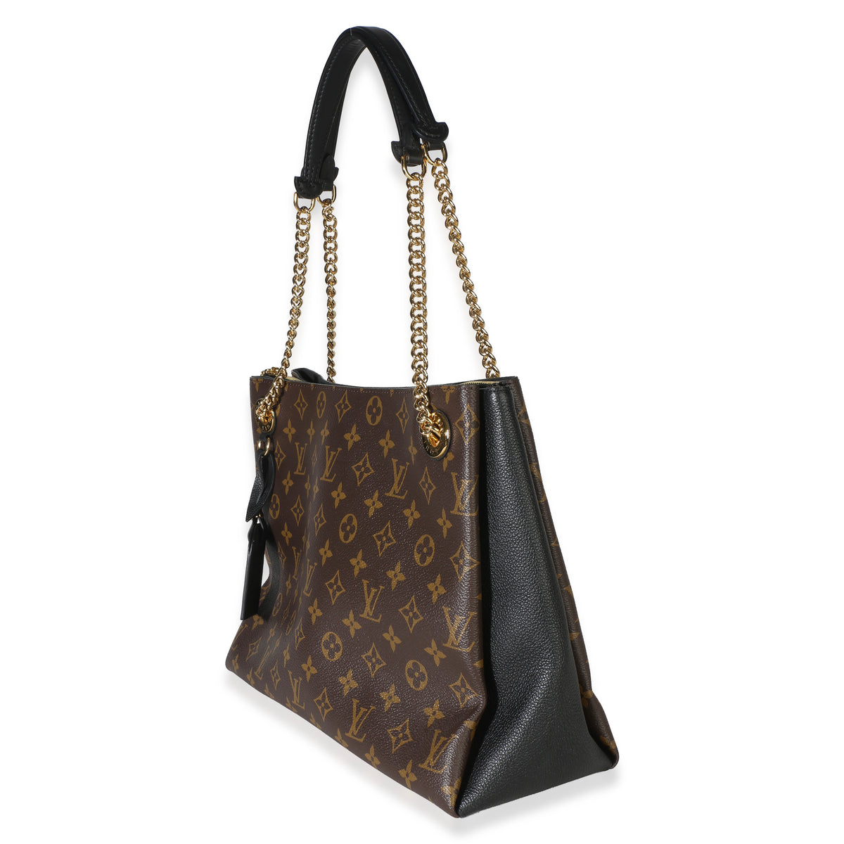 Louis Vuitton Black Monogram Canvas Surene MM Handbag 4