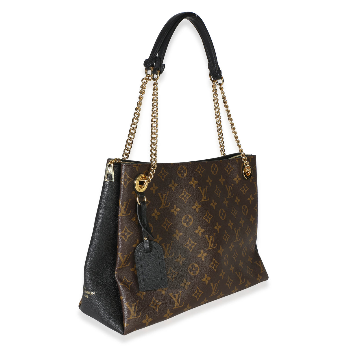 Louis Vuitton Black Monogram Canvas Surene MM Handbag 5