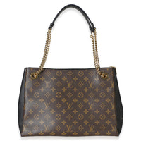 Louis Vuitton Black Monogram Canvas Surene MM Handbag 6