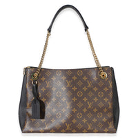 Louis Vuitton Black Monogram Canvas Surene MM Handbag id