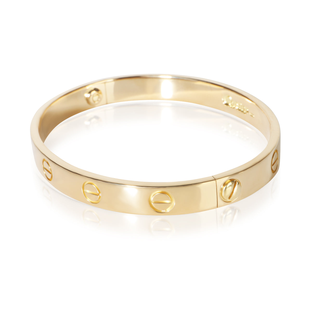 Cartier Yellow Gold Vintage Love Bracelet 2