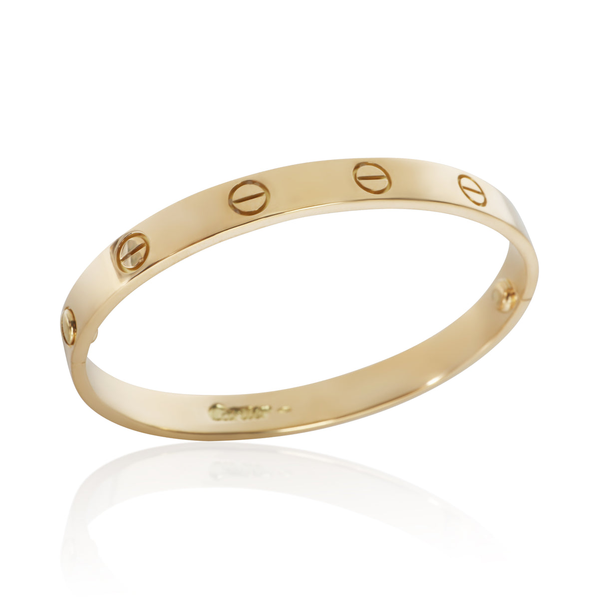 Cartier Yellow Gold Vintage Love Bracelet 4