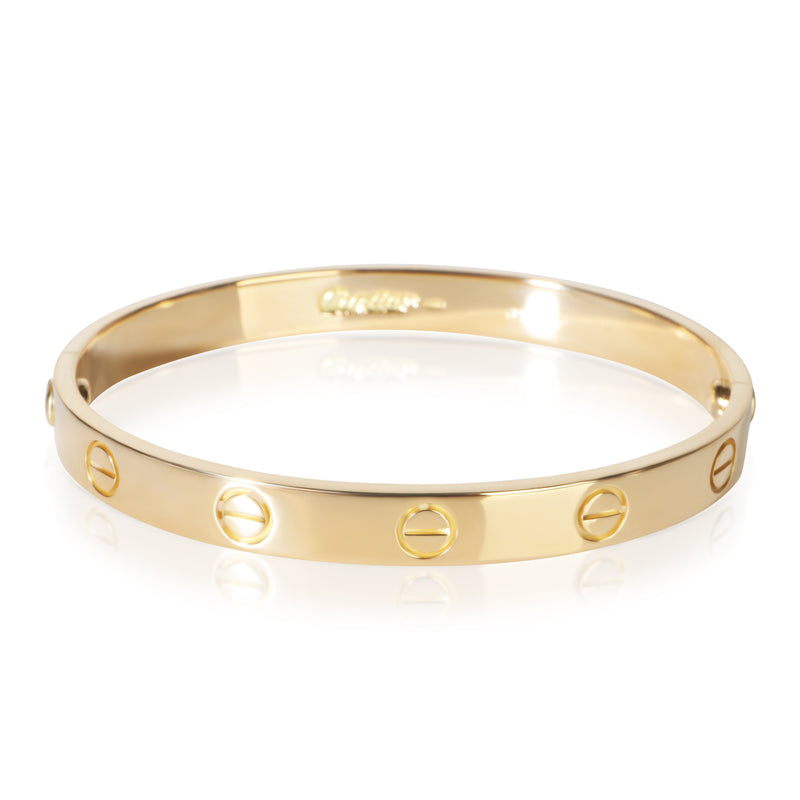 Cartier Yellow Gold Vintage Love Bracelet fv