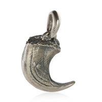 David Yurman Sterling Silver Diamond Petrvs Claw Amulet Pendant 3