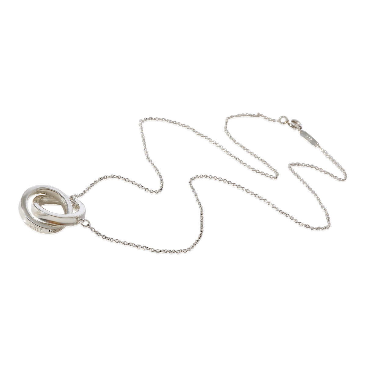 Tiffany & Co. Sterling Silver 1837 Pendant