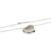 Tiffany & Co. Sterling Silver Elsa Peretti Full Heart Pendant
