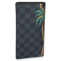 Louis Vuitton Damier Graphite Cobalt Canvas Jungle Brazza Wallet Wallet 3