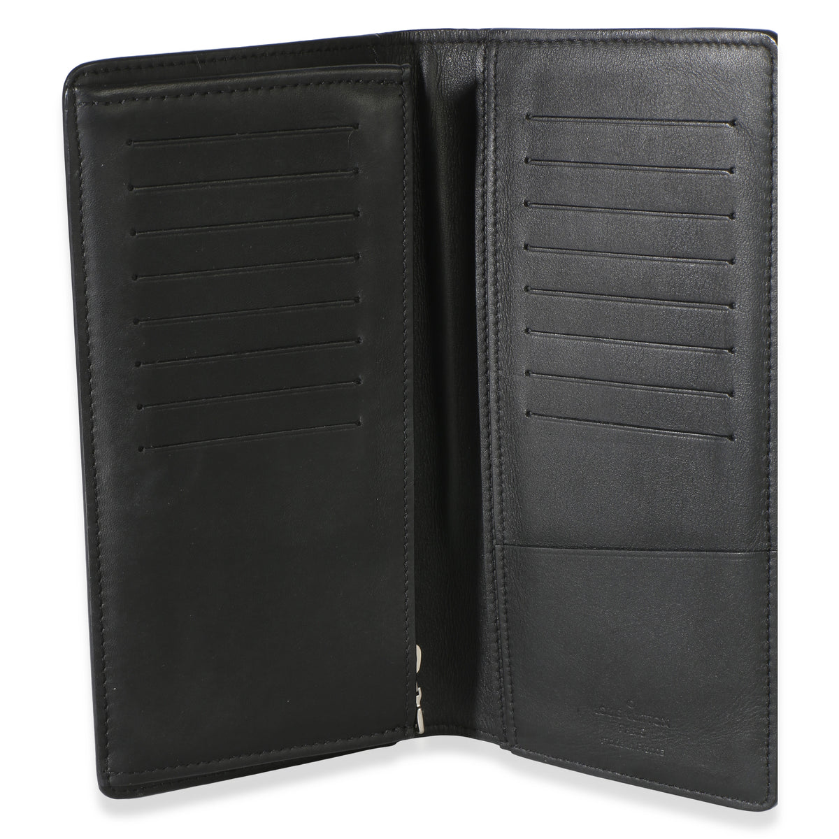 Louis Vuitton Damier Graphite Cobalt Canvas Jungle Brazza Wallet Wallet 8
