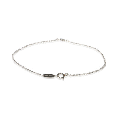Tiffany & Co. Platinum Sapphire Elsa Peretti Color By The Yard Bracelet fv