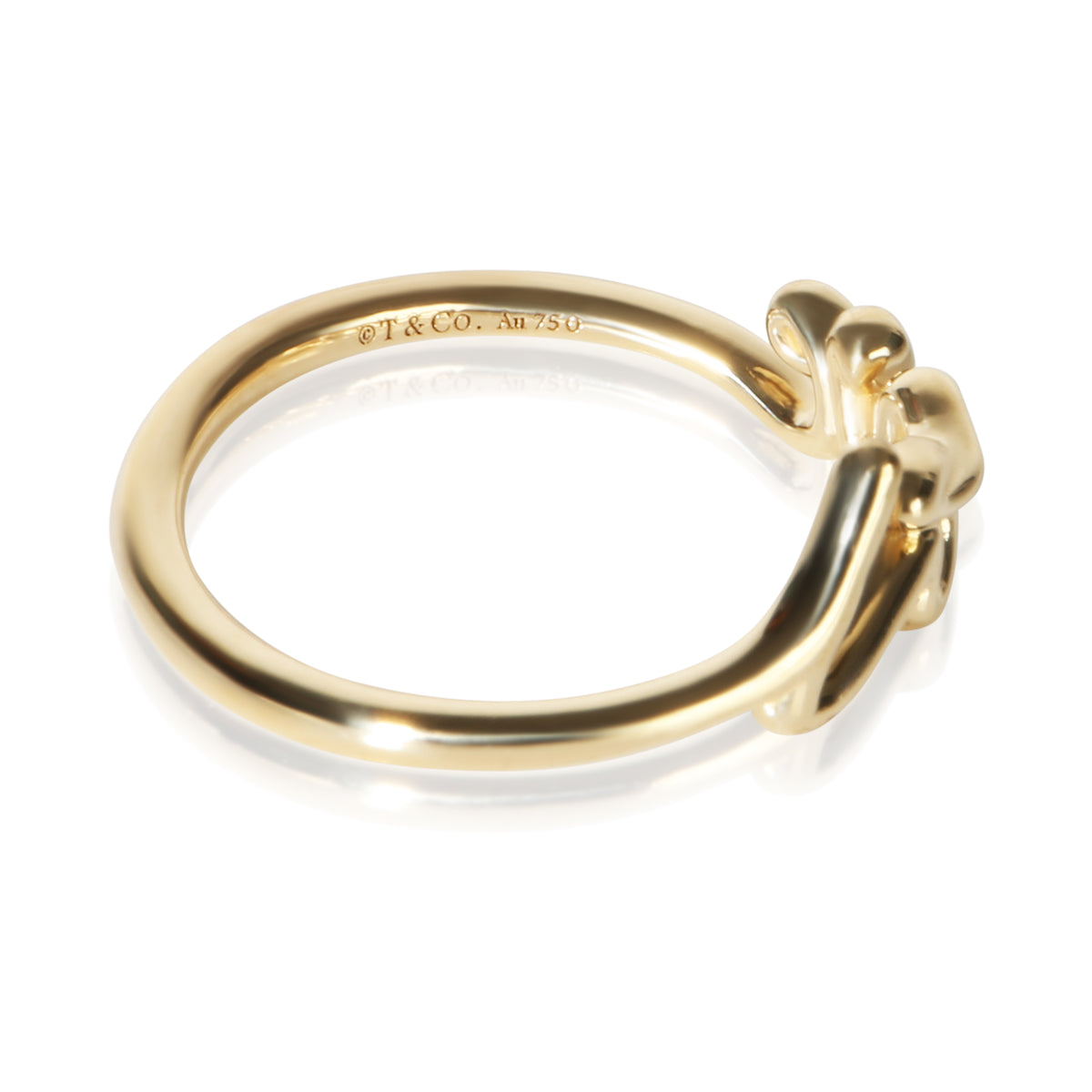 Tiffany & Co. Yellow Gold Paloma Picasso Graffiti Love Ring 3