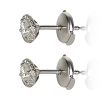 Tiffany & Co. Platinum Diamond Soleste Earrings 2