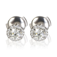 Tiffany & Co. Platinum Diamond Soleste Earrings fv