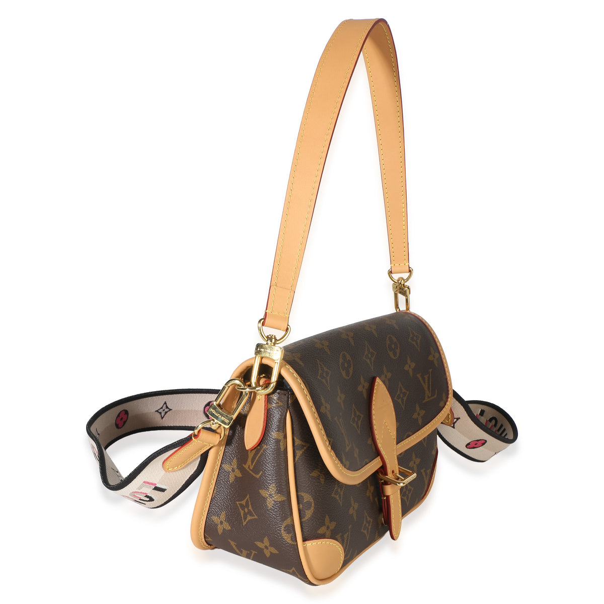 Louis Vuitton Black Monogram Canvas Diane Handbag 3