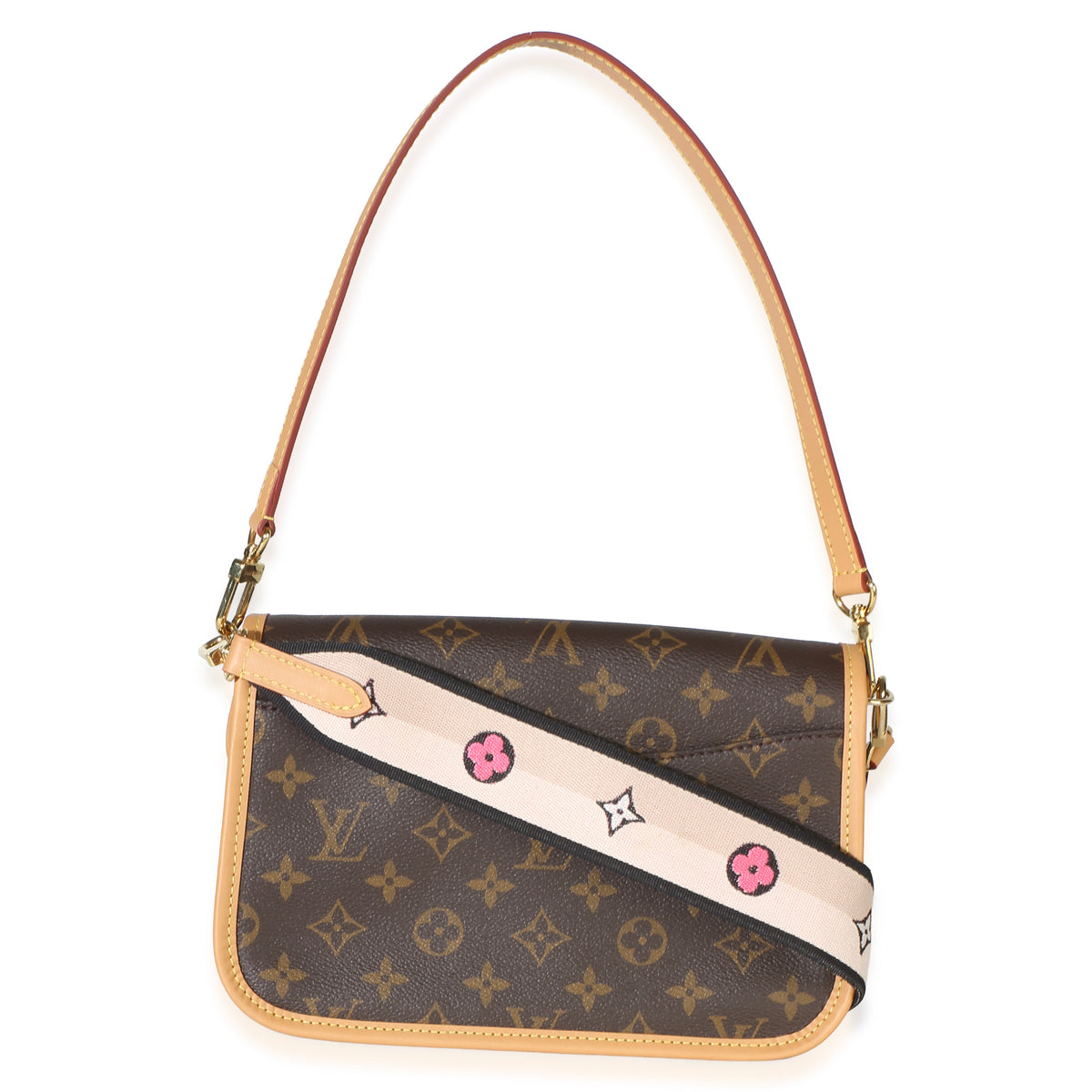 Louis Vuitton Black Monogram Canvas Diane Handbag 4
