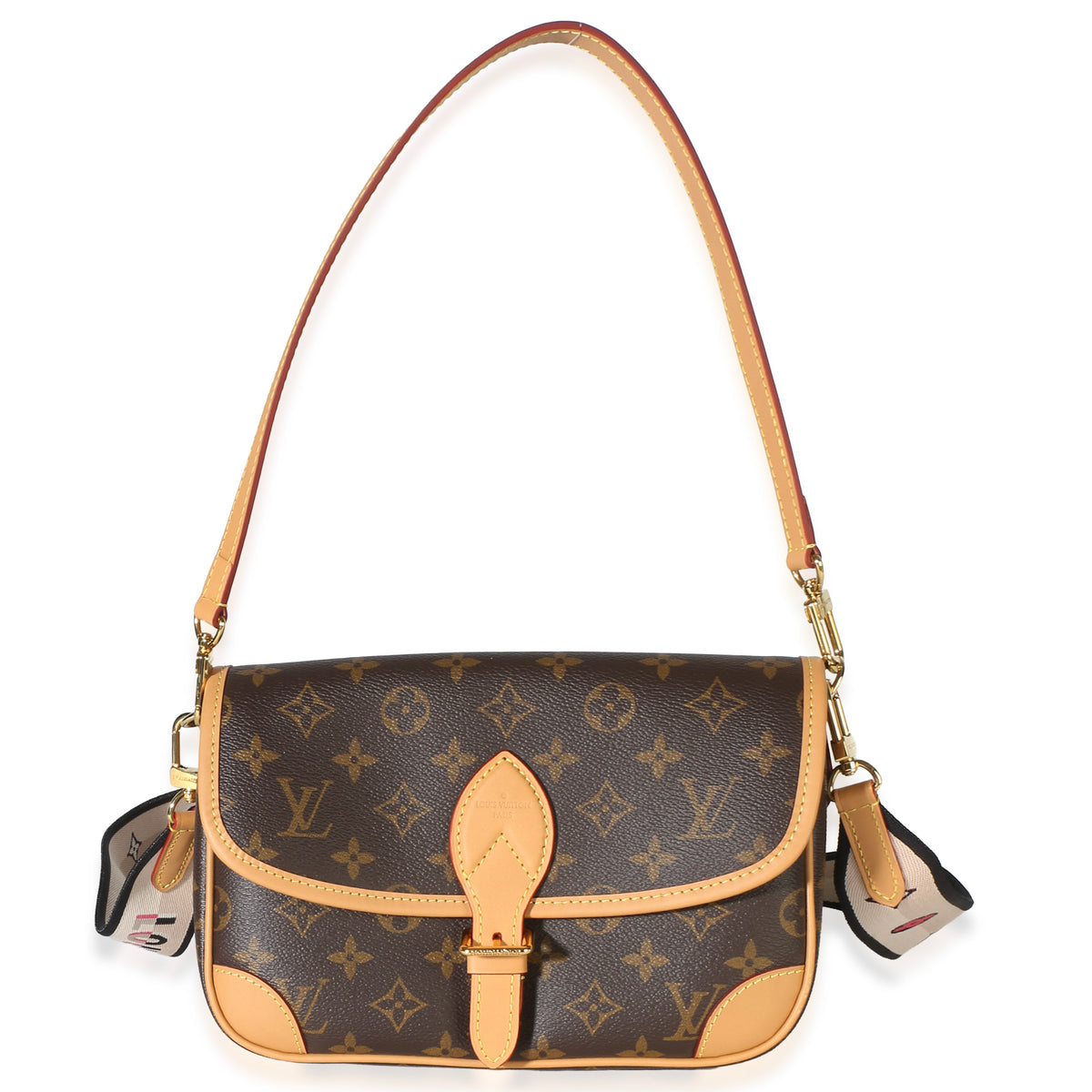 Louis Vuitton Black Monogram Canvas Diane Handbag id