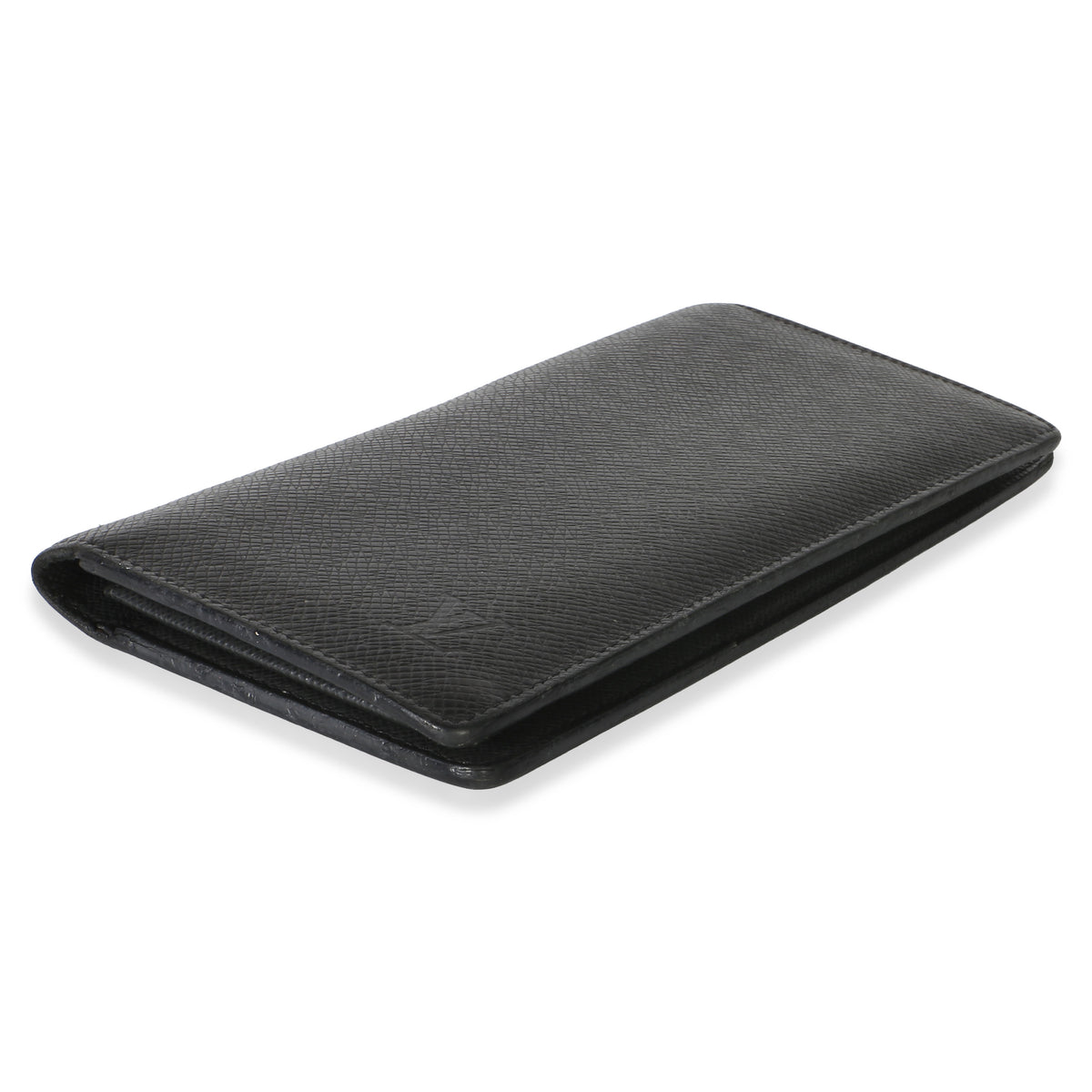 Louis Vuitton Black Taiga Brazza Wallet Wallet 6