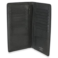 Louis Vuitton Black Taiga Brazza Wallet Wallet 7