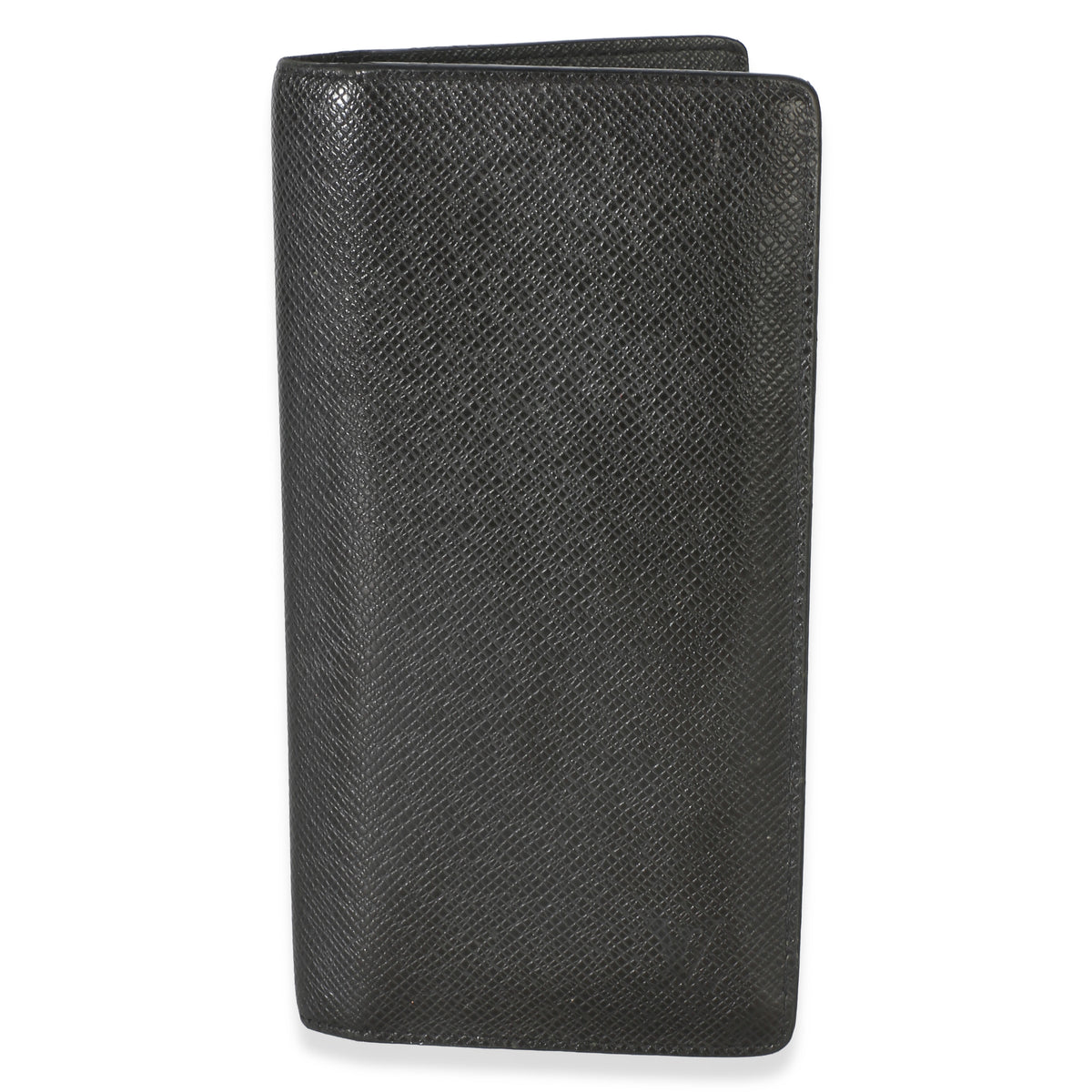Louis Vuitton Black Taiga Brazza Wallet Wallet id