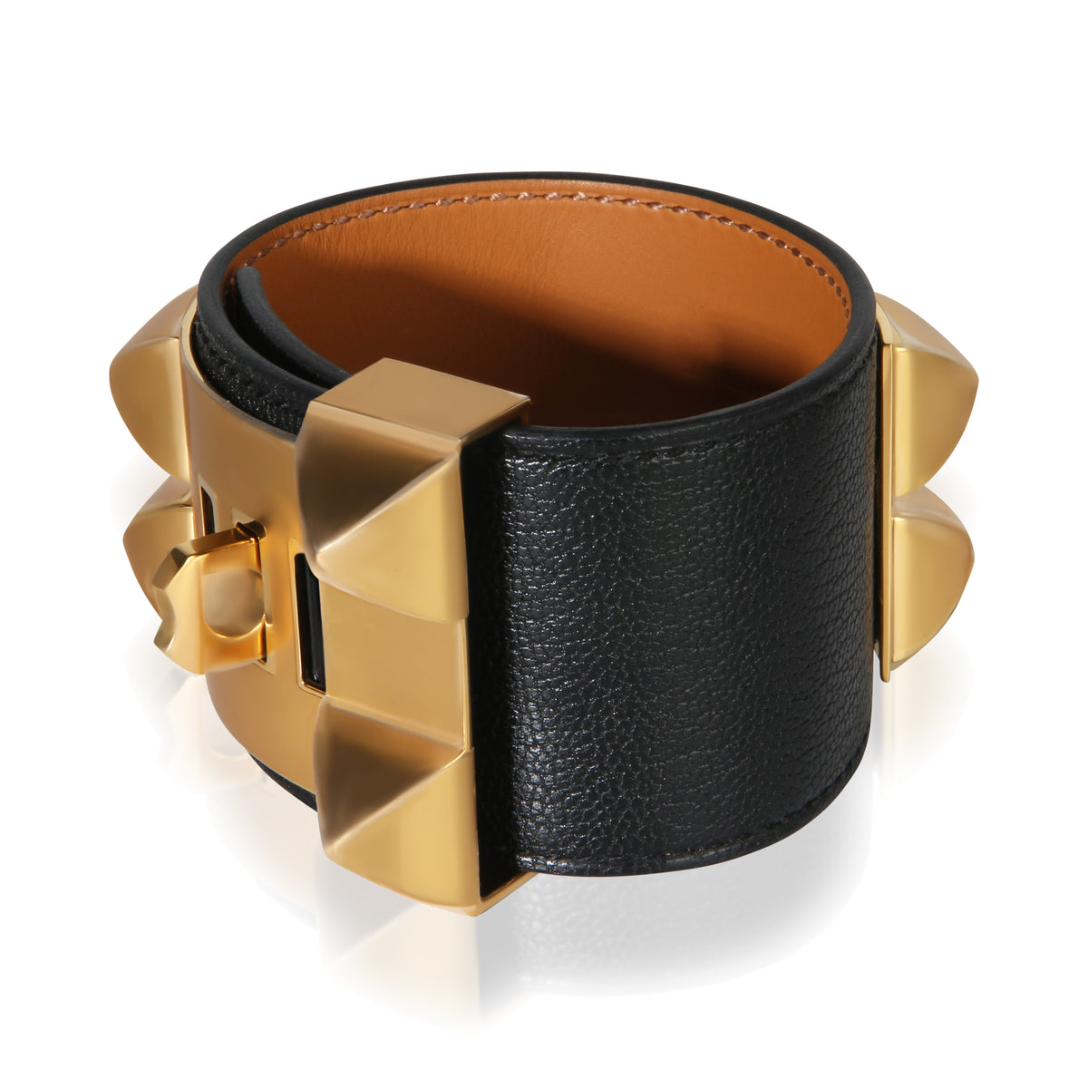 Hermès Gold Plated Collier de Chien Bracelet 2