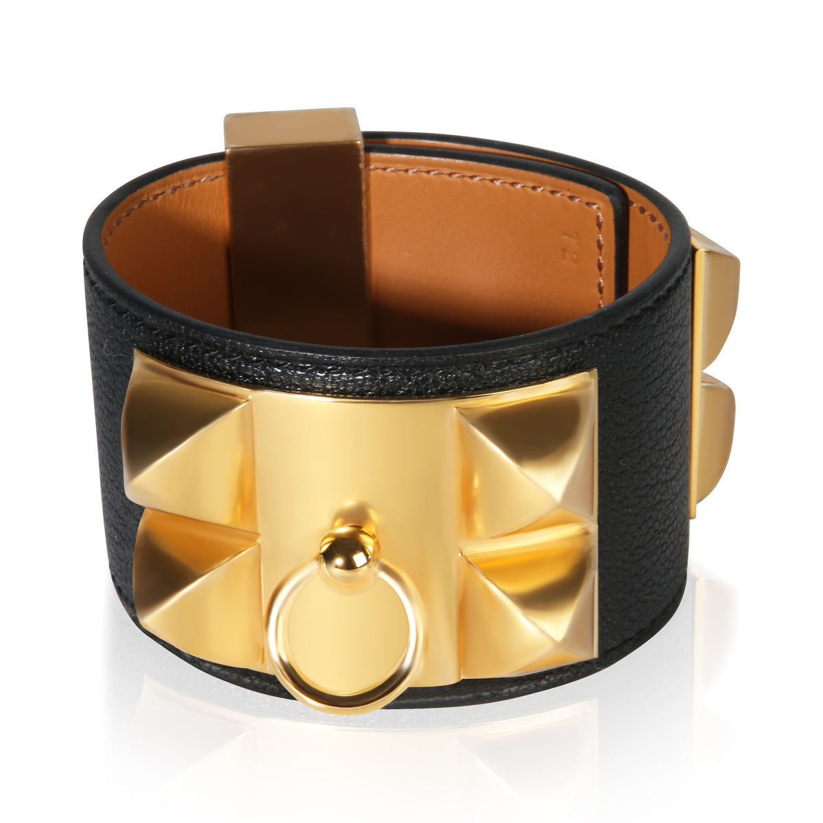 Hermès Gold Plated Collier de Chien Bracelet 3