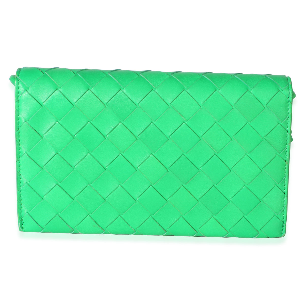 Bottega Veneta Parakeet Intrecciato Nappa Wallet On Strap Handbag 4