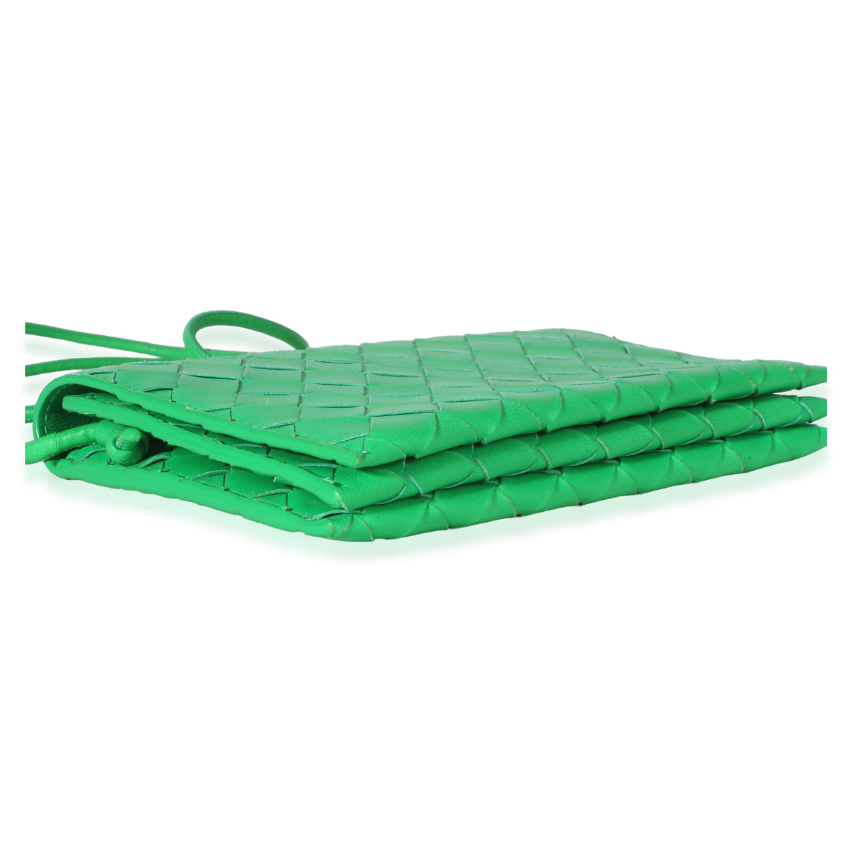 Bottega Veneta Parakeet Intrecciato Nappa Wallet On Strap Handbag 7