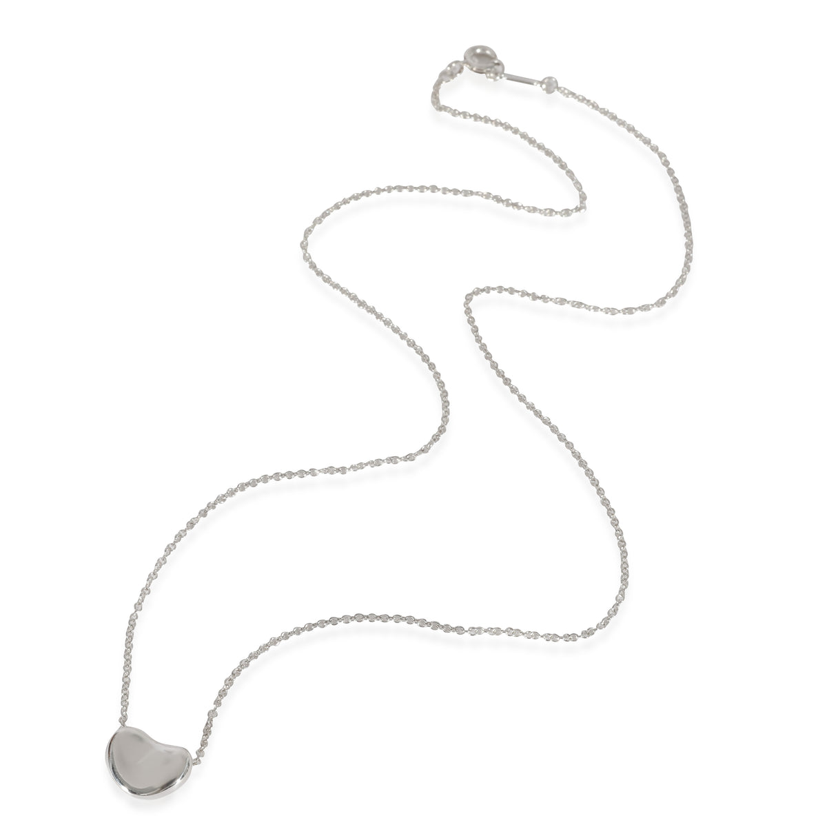 Tiffany & Co. Sterling Silver Elsa Peretti Bean Pendant