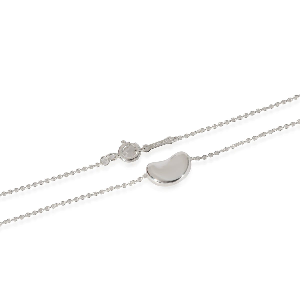Tiffany & Co. Sterling Silver Elsa Peretti Bean Pendant