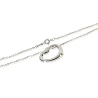 Tiffany & Co. Sterling Silver Elsa Peretti Open Heart Pendant