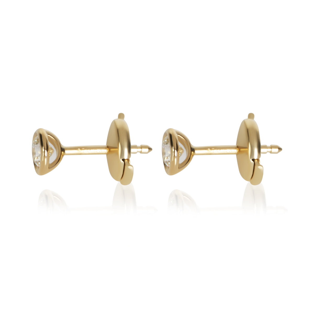 Tiffany & Co. Yellow Gold Diamond Elsa Peretti Diamond By The Yard Earrings 3