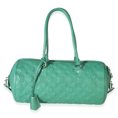 Louis Vuitton Green Monogram Calfskin Revelation Neo Papillon GM Handbag id