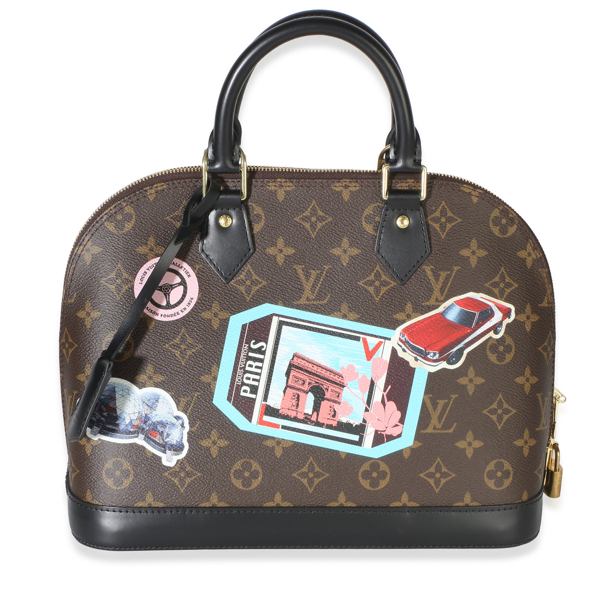 Louis Vuitton Monogram Canvas World Tour Alma PM Handbag id