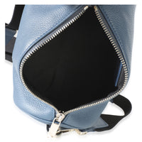 Christian Dior Navy Cowhide Atelier Roller Pouch Handbag 9