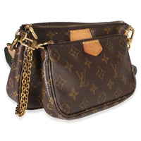 Louis Vuitton Khaki Monogram Canvas Multi Pochette Accessoires Handbag 3