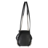Chanel Black Lambskin CC Mania Mini Backpack Handbag 4
