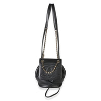 Chanel Black Lambskin CC Mania Mini Backpack Handbag 5
