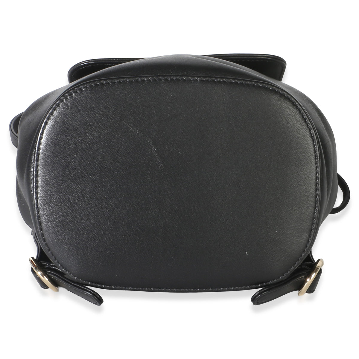 Chanel Black Lambskin CC Mania Mini Backpack Handbag 6