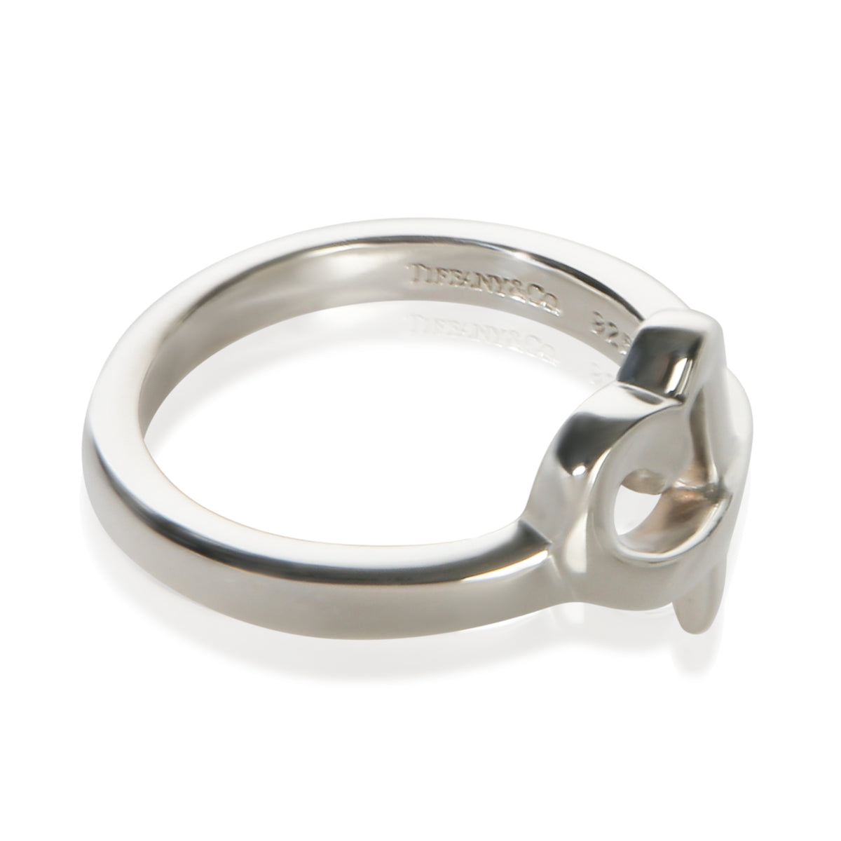 Tiffany & Co. Sterling Silver Paloma Picasso Loving Heart Ring 2